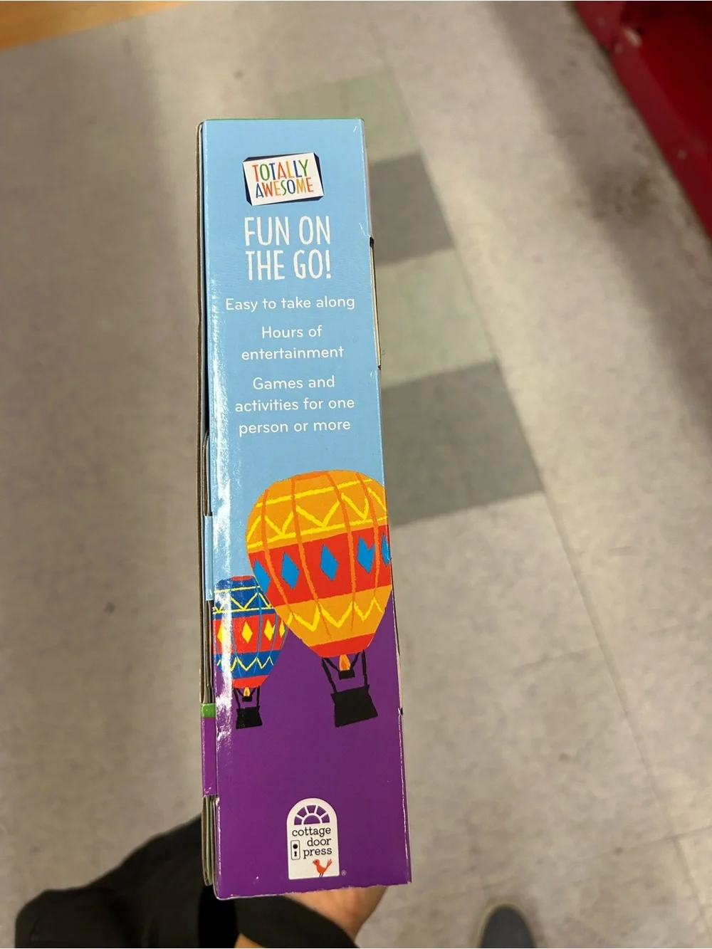 NEW travel activity box for 5-8 yrs